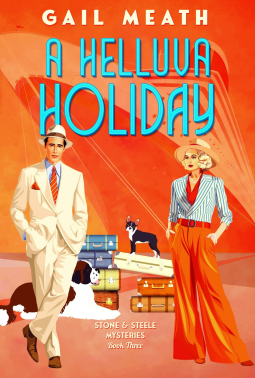 book cover for A HELLUVA HOLIDAY