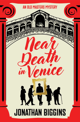 book cover for Near Death in Venice