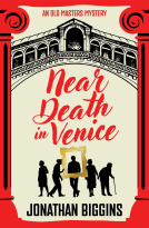 book cover for Near Death in Venice