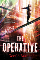 book cover for The Operative
