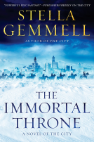 book cover for The Immortal Throne