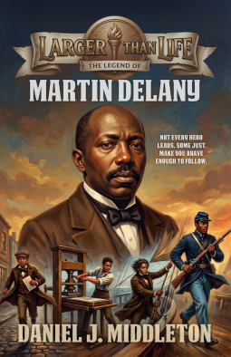 book cover for Larger Than Life