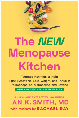 book cover for The New Menopause Kitchen