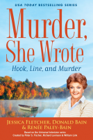 book cover for Murder, She Wrote: Hook, Line, and Murder