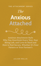 book cover for The Anxious Attached
