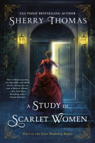book cover for A Study in Scarlet Women