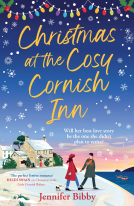 book cover for Christmas at the Cosy Cornish Inn