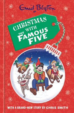 book cover for Christmas with the Famous Five
