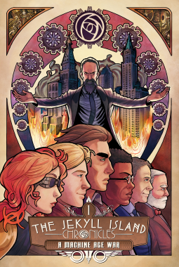 book cover for The Jekyll Island Chronicles (Book One): A Machine Age War