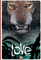 book cover for Love: The Lion