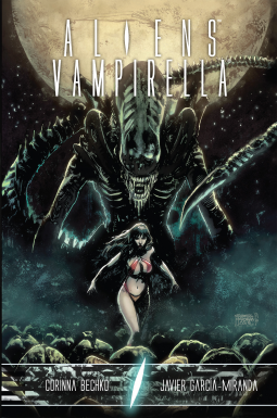 book cover for Aliens / Vampirella
