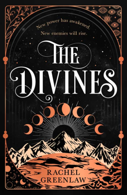 book cover for The Divines