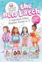 book cover for 4 Cupcake-Filled Chapter Books in 1!