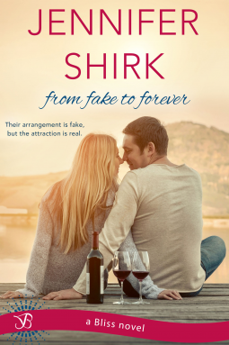 book cover for From Fake to Forever