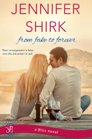 book cover for From Fake to Forever