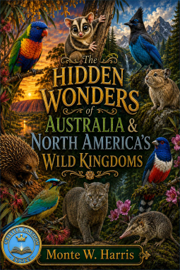 book cover for Hidden Wonders of Australia and North Americas Wild Kingdoms