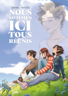 Couverture du livre pour Nous sommes ici tous réunis