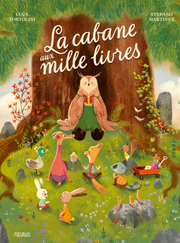 Couverture du livre pour La cabane aux mille livres