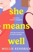 book cover for She Means Well