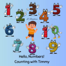 book cover for Hello, Numbers!: Counting with Timmy
