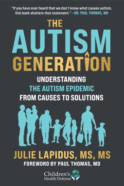 book cover for The Autism Generation