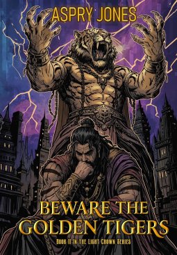 book cover for Beware The Golden Tigers