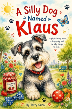 book cover for A Silly DOG Named Klaus