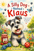 book cover for A Silly DOG Named Klaus