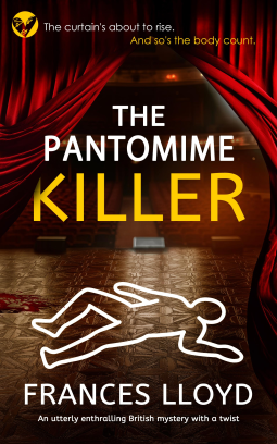 book cover for The Pantomime Killer