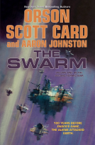 book cover for The Swarm