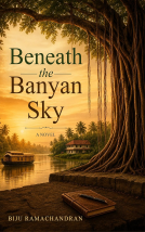 book cover for Beneath the Banyan Sky