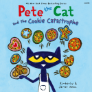 book cover for Pete the Cat and the Cookie Catastrophe
