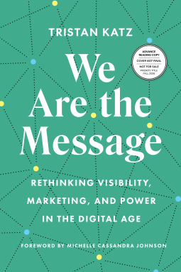 book cover for We Are the Message