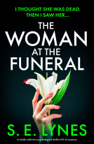 book cover for The Woman at the Funeral
