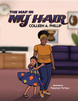 book cover for The Map in My Hair