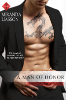 book cover for A Man of Honor