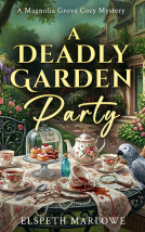 book cover for A Deadly Garden Party