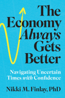 book cover for The Economy Always Gets Better