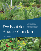 book cover for The Edible Shade Garden