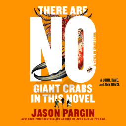 book cover for There Are No Giant Crabs in This Novel