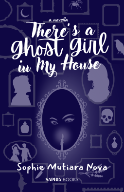 book cover for There's a Ghost Girl in my House