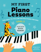 book cover for My First Piano Lessons Level 2