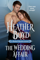book cover for The Wedding Affair