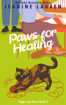 book cover for Paws for Healing