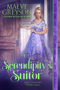 book cover for Serendipity’s Suitor