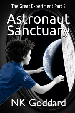 book cover for Astronaut Sanctuary