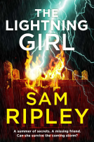 book cover for The Lightning Girl