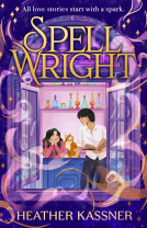 book cover for Spellwright