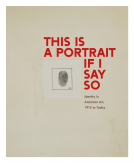 book cover for This Is a Portrait If I Say So