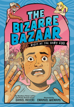 book cover for The Bizarre Bazaar: Riot! At the Fairy Zoo